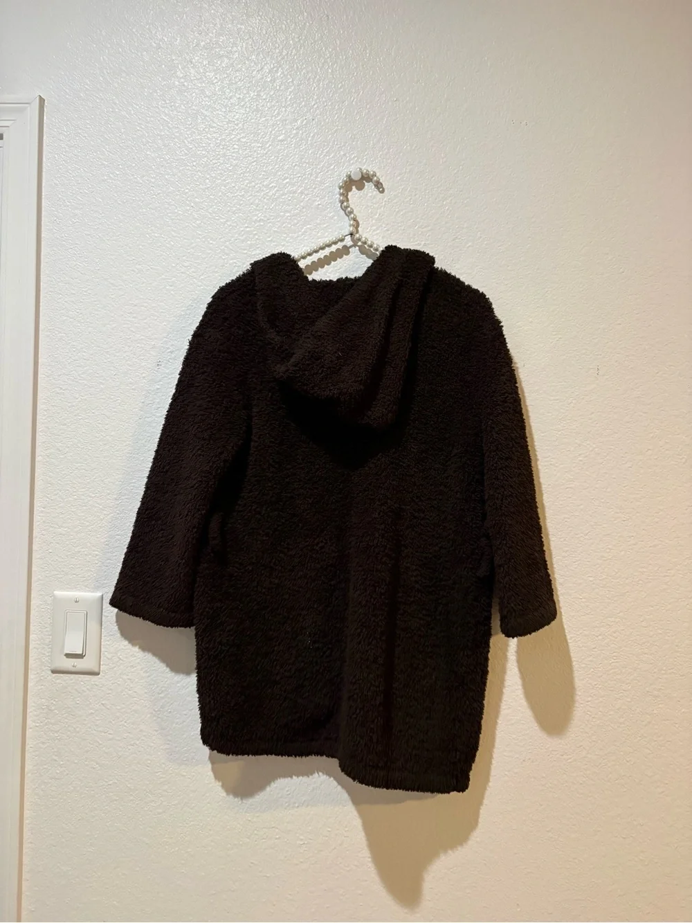 Barefoot Dreams 2-5t Brown Open Front Robe NO BELT